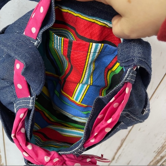 Vintage Handmade Purse. Denim. In excellent condition!
